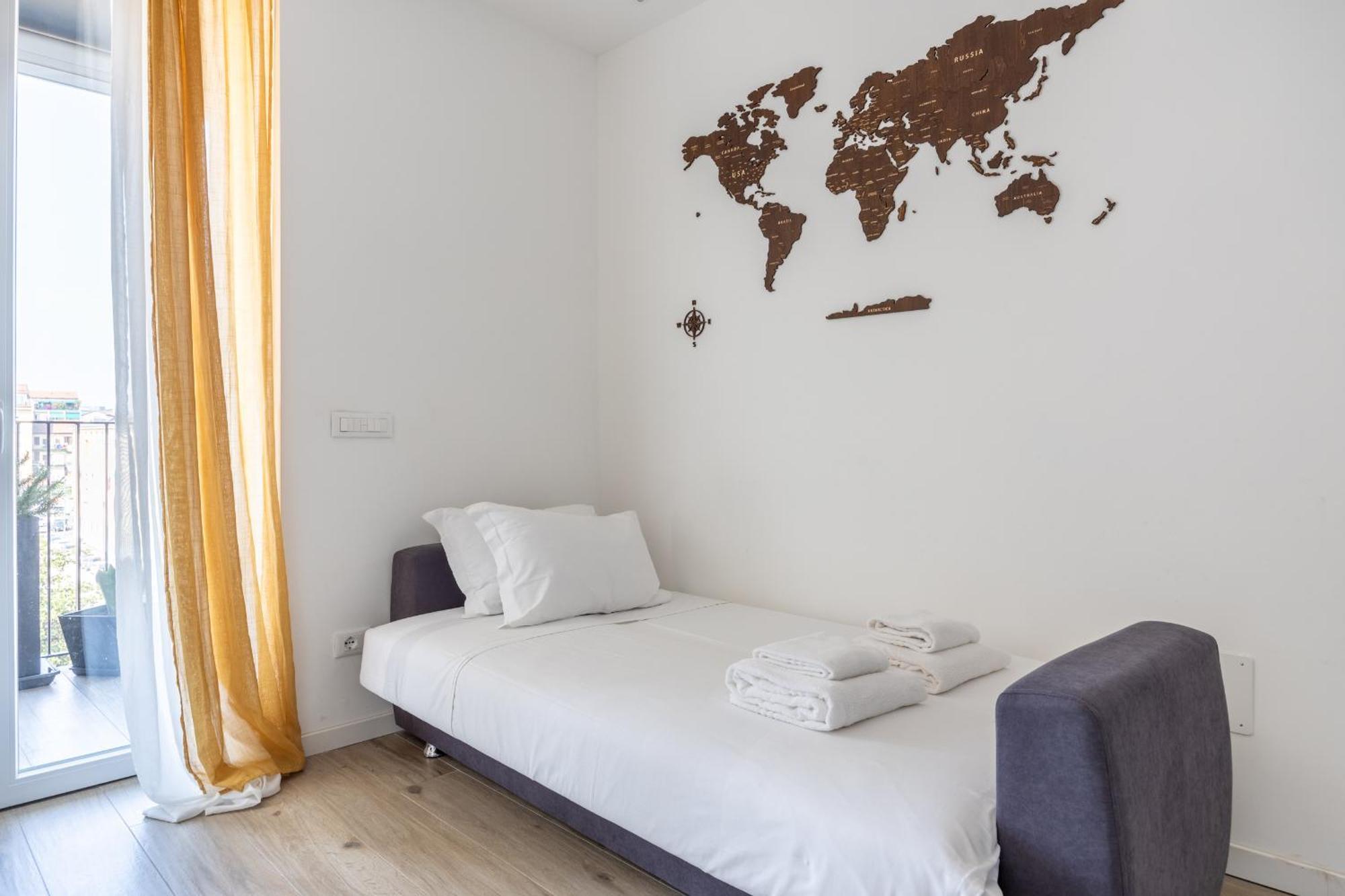 Free Private Parking - Metro Line 5 Min Cozy Apartamento Milán
